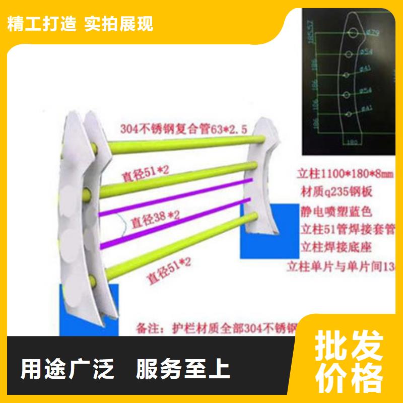 桥梁防撞护栏_不锈钢复合管交货准时