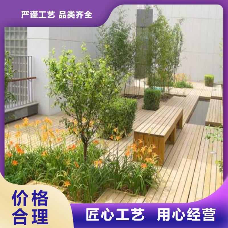 青岛市海青镇防腐木花盆本地加工厂