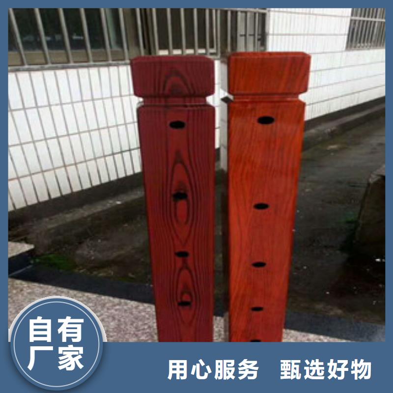 钢背木护栏,不锈钢桥梁护栏厂家直销供货稳定